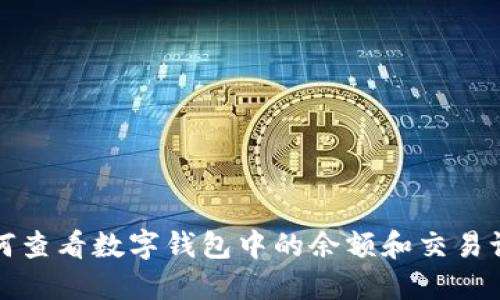 如何查看数字钱包中的余额和交易记录