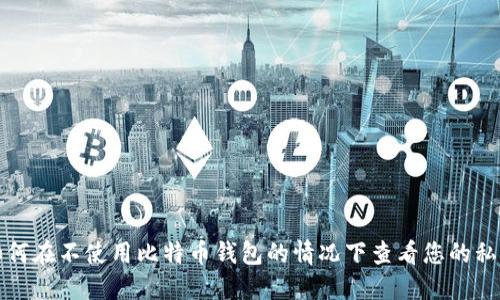 如何在不使用比特币钱包的情况下查看您的私钥